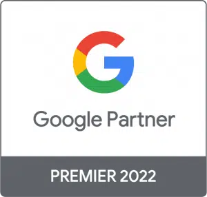 google premier partner badge 2022