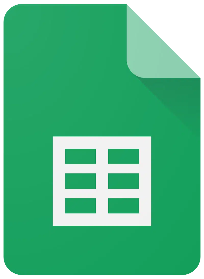 Google Sheets logo